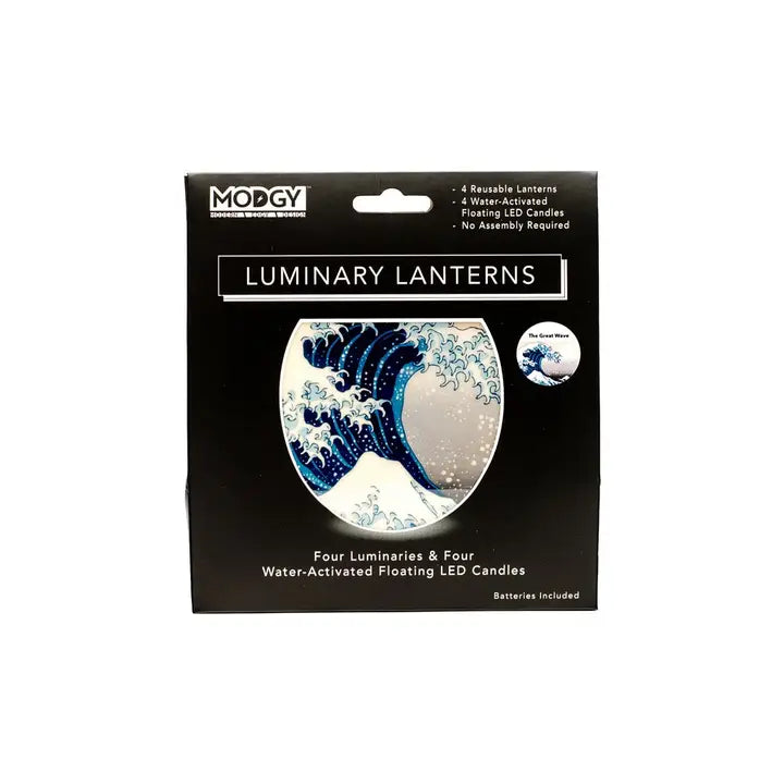 Luminary Lantern - Hokusai the Great Wave