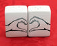 Heart Hands Salt and Pepper Shaker