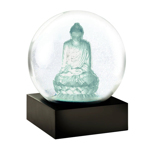 Crystal Sitting Buddha Snowglobe