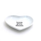 "Love You Mom" Heart Shaped Trinket Dish