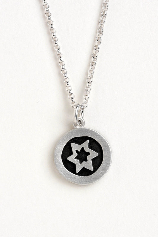Vignette Star of David Necklace