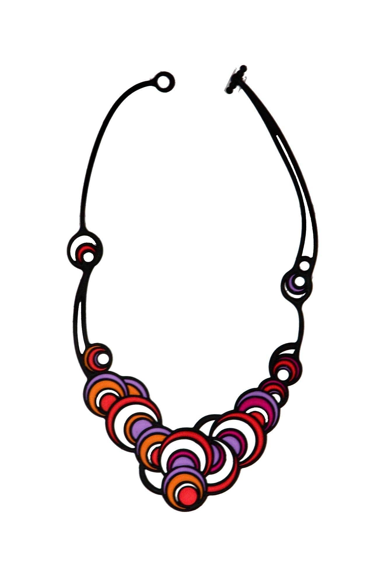Dancing Circles Necklace