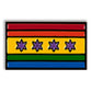 Chicago Pride Flag Enamel Pin