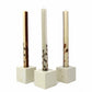 Hand Painted Dinner Candles Set - Kiwanja Design