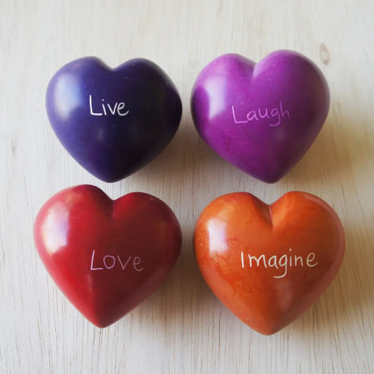 Heart - Large Stone Paperweight