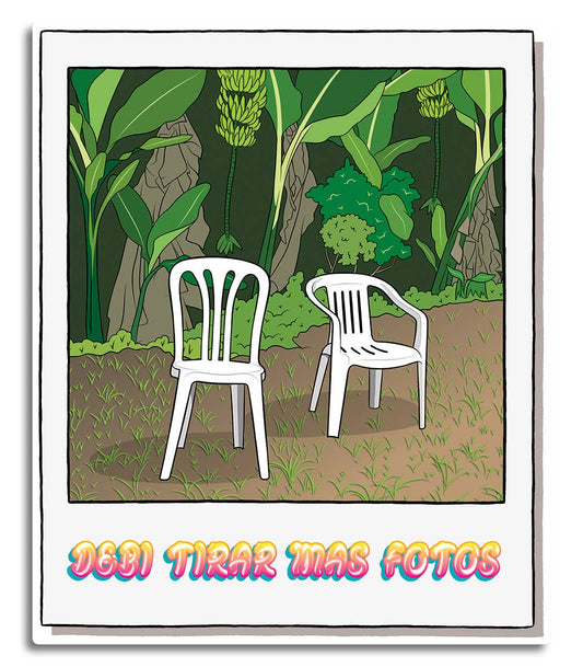 Mas Fotos Polaroid Die Cut Sticker
