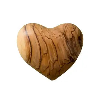 Olive Wood Heart Large