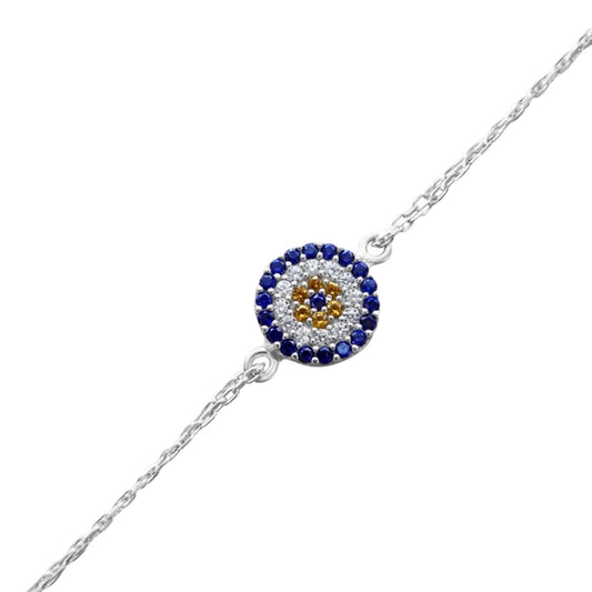 Round Evil Eye Bracelet