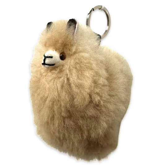 Keyring Alpaca Doll Shaped 100% Baby Keychain Mixe