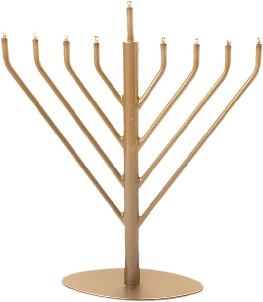 Gold Electric Menorah