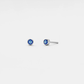 Turkish Evil Eye Nazar Stud Earrings in 925 Sterling Silver