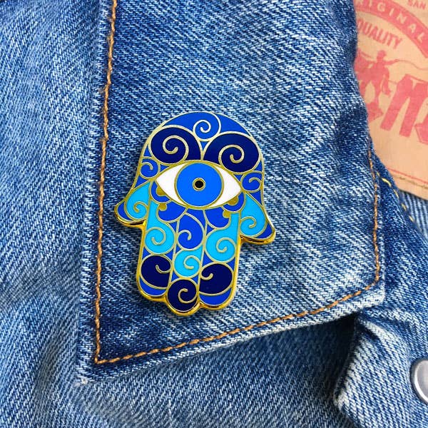Hamsa Hand Historical/Religious Symbols Pin