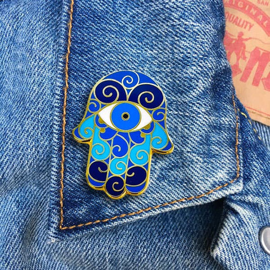 Hamsa Hand Historical/Religious Symbols Pin