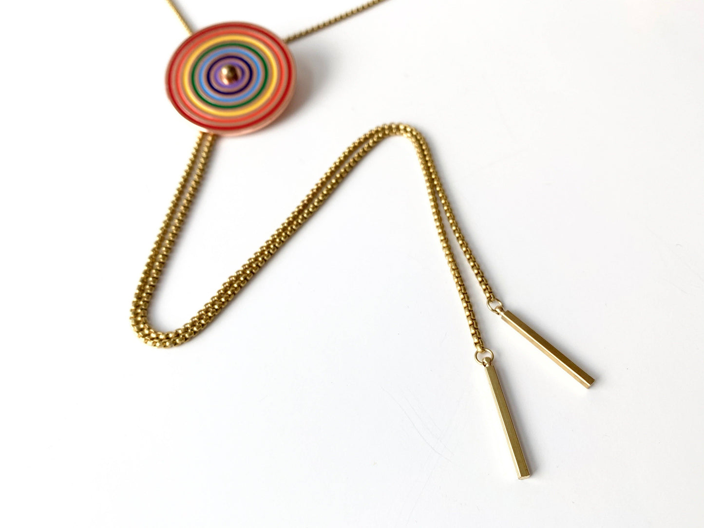 PRAIRIE QUEER Rainbow Bolo