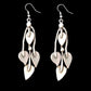 Leaf Silver Pewter earring