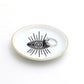 Evil Eye Trinket Dish with Gold Rim