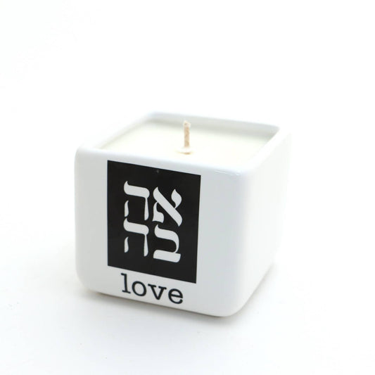 Hand Poured Ahava Love 8oz Candle.