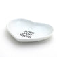 "Love You Mom" Heart Shaped Trinket Dish