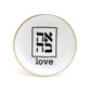 Ahava Love Ring Holder or Small Dish