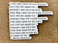"Then They Came for the Jews" - Martin Niemöller Quote Decal