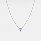 Turkish Evil Eye Nazar Charm Necklace in 925 Sterling Silver