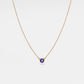 Turkish Evil Eye Nazar Charm Necklace in 925 Sterling Silver