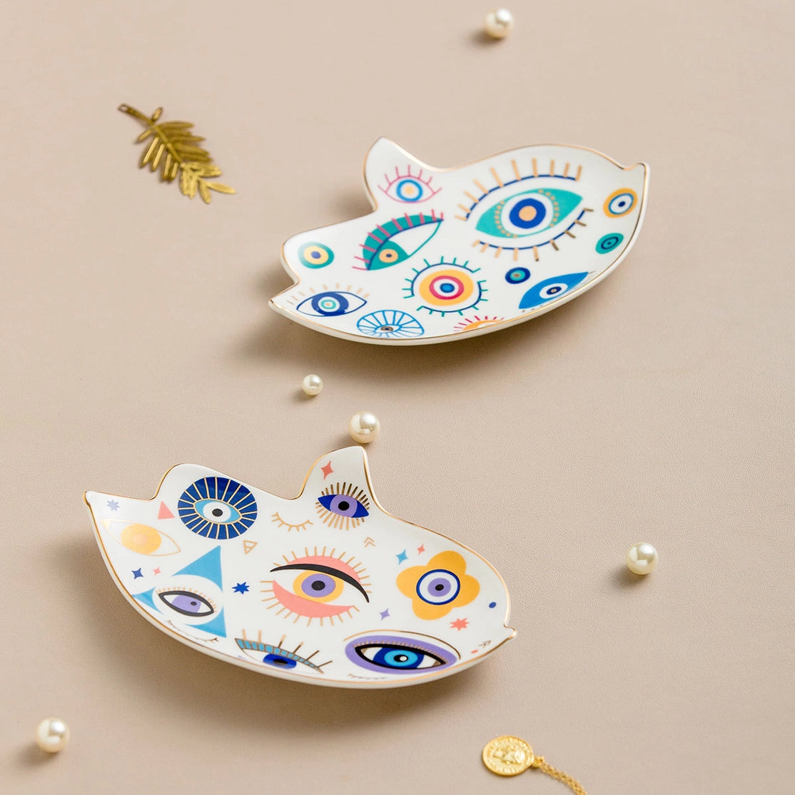 Unique Evil Eye Protection Trinket Dish