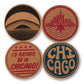Pure Chicago Pack of Four Coasters