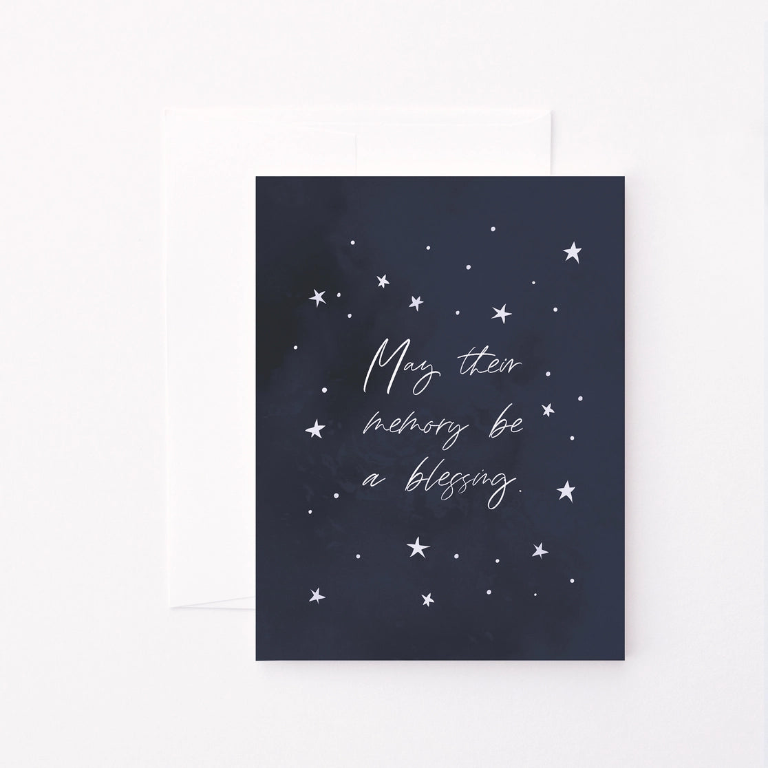 Blessed Memory Sympathy Card – Illinois Holocaust Museum & Education Center