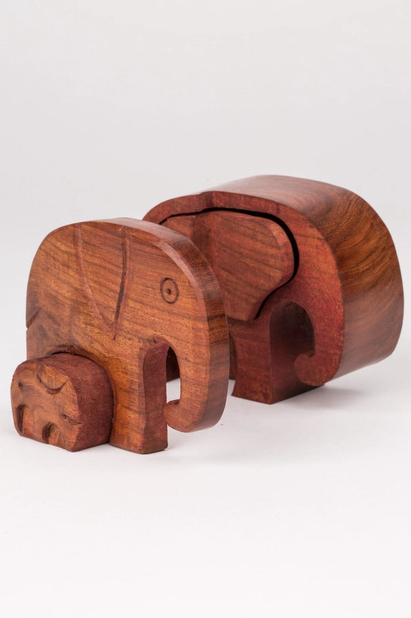 Elephant Puzzle Box