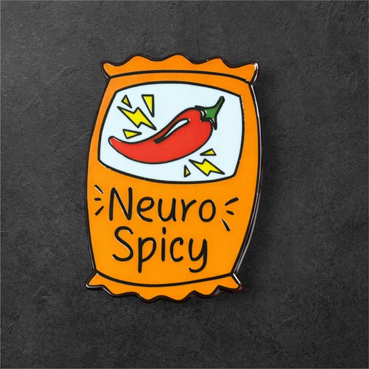 Neuro Spicy Enamel Pin