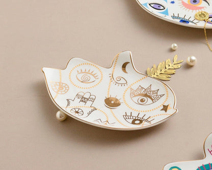 Unique Evil Eye Protection Trinket Dish