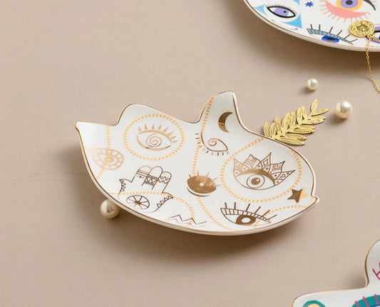 Unique Evil Eye Protection Trinket Dish