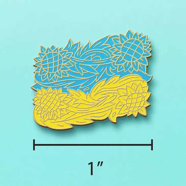 Ukrainian Flag Pin