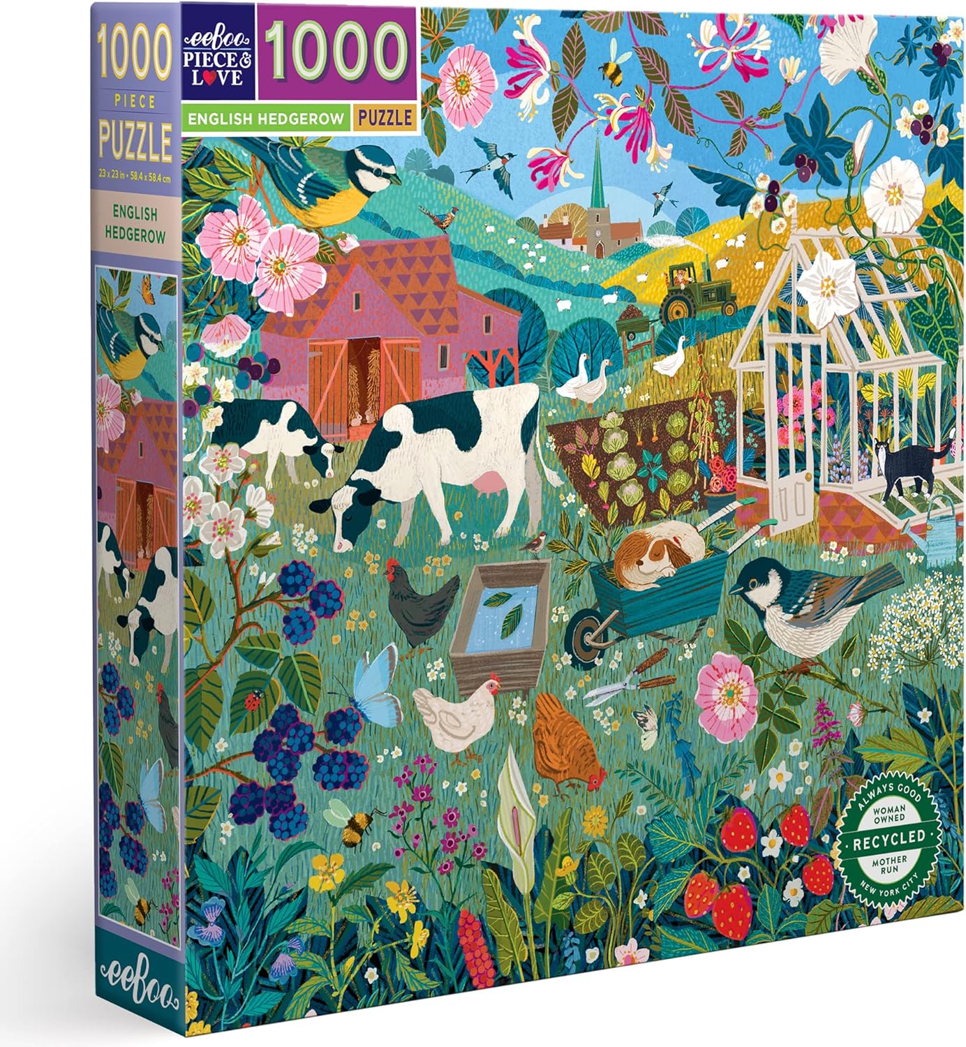 Puzzle - English Hedgerow 1000 Piece