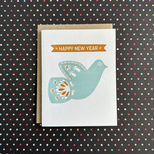 Happy New Year Dove -Box Set of 6