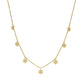 Stars of David Multi Charm Necklace