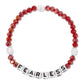 Colorful Word Bracelets