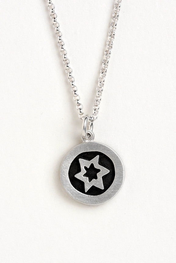 Vignette Star of David Necklace