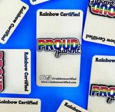 LGBTQIA+ Proud Parent Pin