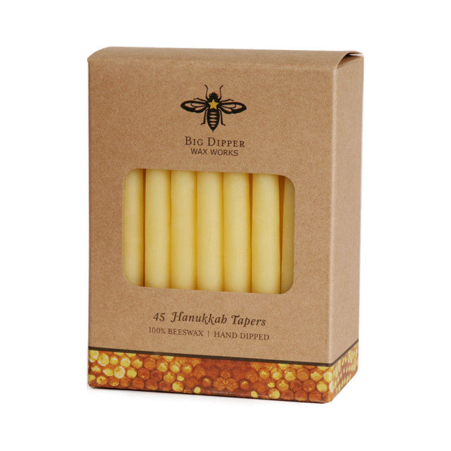 Beeswax Hanukkah Tapers