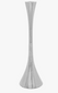 Modern Hourglass Candlestick Holder 9"