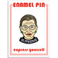 Pin - RBG Portrait