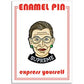 Pin - RBG Portrait
