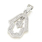 Pendant Star in Hamsa W/Zircon YAYP2028