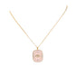 Hamsa Crystal Reversible Necklace