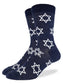 Good Luck Sock Star of David Adult Socks