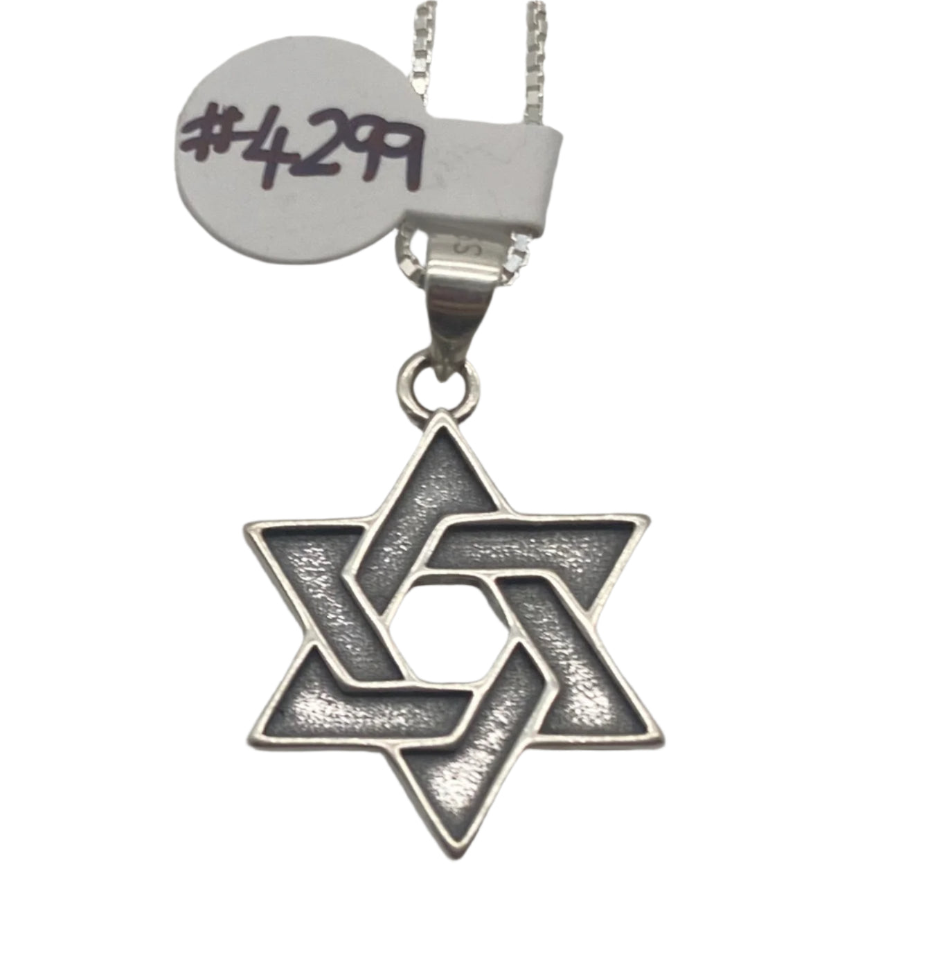 Black Strips Star of David YATN4
