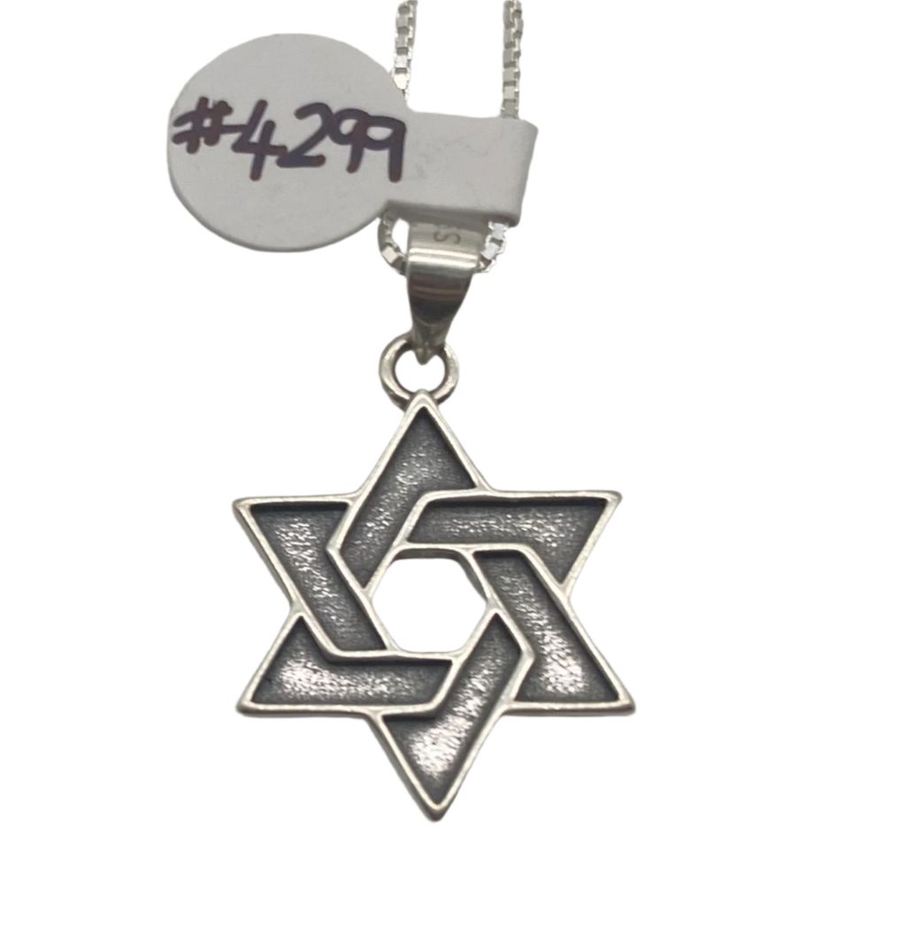 Black Strips Star of David YATN4