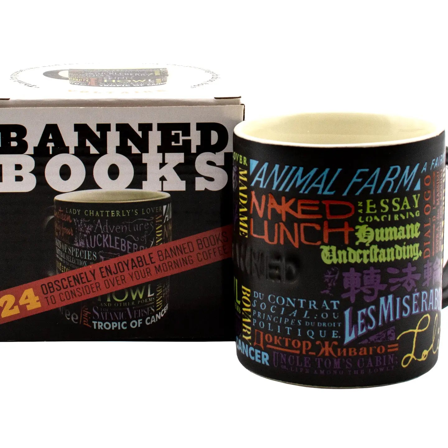 Banned Books Mug